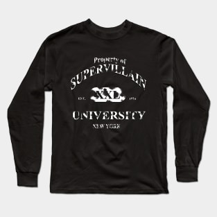 Rep your school! SuperVillain U!!! Long Sleeve T-Shirt